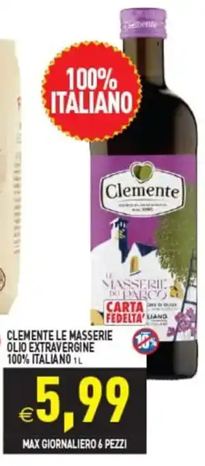 Clemente le masserie olio extravergine