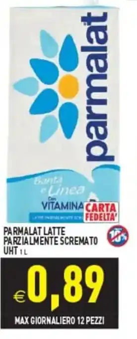 Parmalat latte parzialmente scremato UHT