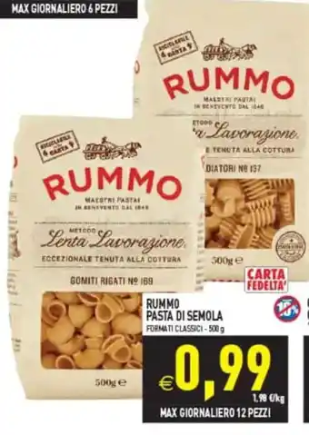Rummo pasta di semola