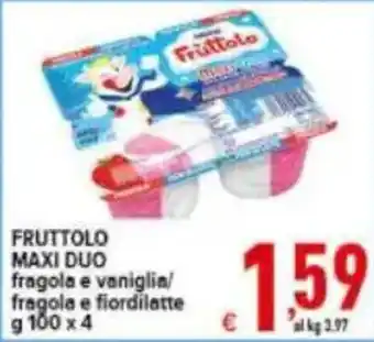 Iper Triscount Fruttolo maxi duo offerta