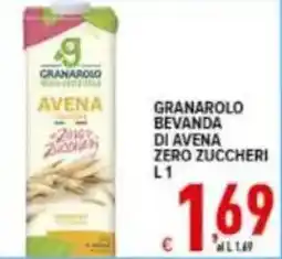 Iper Triscount Granarolo bevanda di avena zero zuccheri offerta