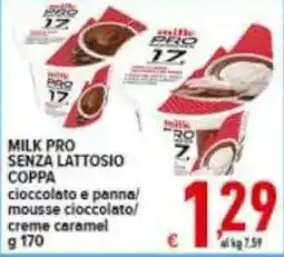Iper Triscount Milk Pro senza lattosio coppa offerta