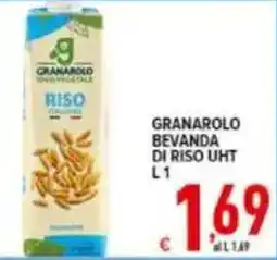 Iper Triscount Granarolo bevanda di riso UHT offerta