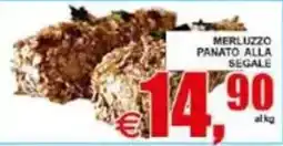 Pewex Merluzzo panato alla segale offerta