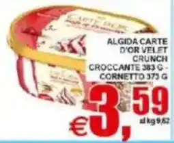 Pewex Algida Carte d'or velet crunch offerta