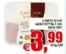 Pewex Carte d'or vaschetta offerta