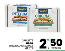 Despar Sicilia Gallette Wasa Original/Integrale offerta