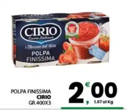 Despar Sicilia Polpa finissima Cirio offerta
