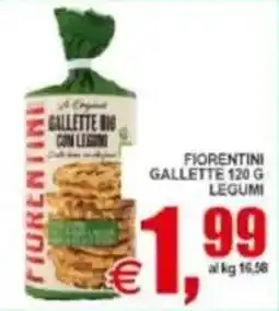 Pewex Fiorentini Gallette Bio con Legumi offerta