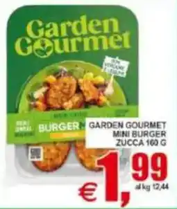 Pewex Garden Gourmet mini burger zucca offerta