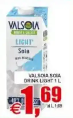 Pewex Valsòia soia drink light offerta