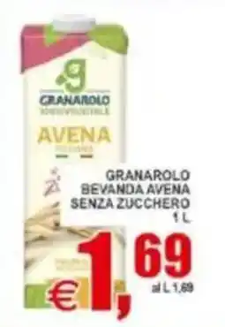 Pewex Granarolo bevanda avena senza zucchero offerta