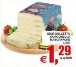 Pewex Igor Dolcetto Gorgonzola Mascarpone offerta