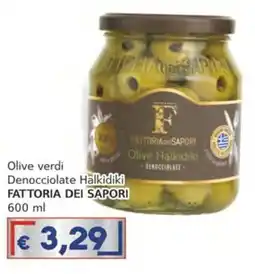 Italy Cash Olive verdi Denocciolate Halkidiki Fattoria dei Sapori offerta