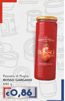 Italy Cash Passata di Puglia Rosso Gargano offerta