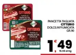Despar Sicilia Pancetta tagliata Citterio offerta
