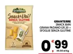 Despar Sicilia GranTerre Snack & Vai! senza glutine offerta