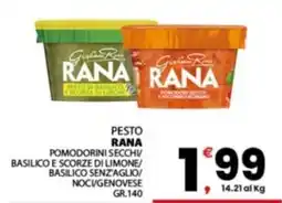Despar Sicilia Pesto Rana offerta