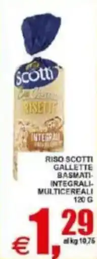 Pewex Riso Scotti Gallette Basmati-Integrali-Multicereali offerta