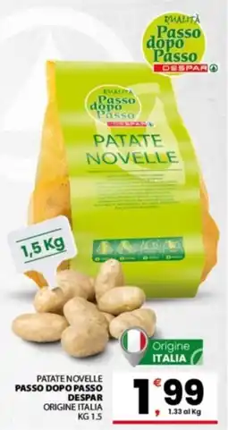 Despar Sicilia Patate novelle Passo dopo Passo offerta