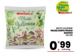 Despar Sicilia Misto Julienne Passo dopo Passo Despar offerta