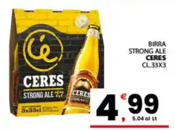 Despar Sicilia Ceres strong ale offerta