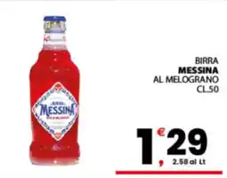 Despar Sicilia Birra Messina al melograno offerta