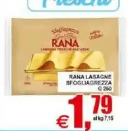 Pewex Rana lasagne sfofliagrezza offerta