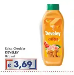 Italy Cash Salsa Cheddar Develey offerta