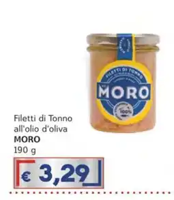 Italy Cash Filetti di Tonno all'olio d'oliva MORO offerta