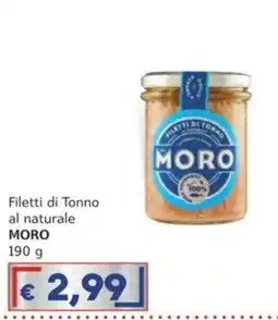 Italy Cash Filetti di Tonno al naturale MORO offerta