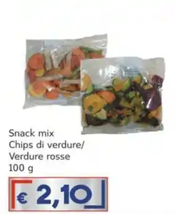 Italy Cash Snack mix Chips di verdure/Verdure rosse offerta