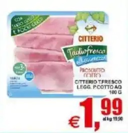 Pewex Citterio Tagliofresco Prosciutto Cotto offerta