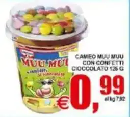 Pewex Cameo muu muu con confetti cioccolato offerta
