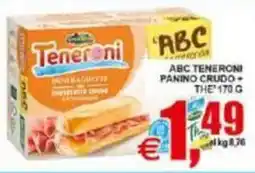 Pewex ABC Teneroni Panino Crudo offerta