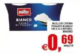 Pewex Müller crema di yogurt bianco offerta