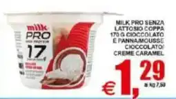 Pewex Milk Pro senza lattosio coppa cioccolato offerta