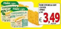 Iper Triscount Fileni Cotosnella Light offerta