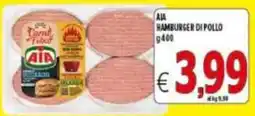Iper Triscount Hamburger di pollo AIA offerta
