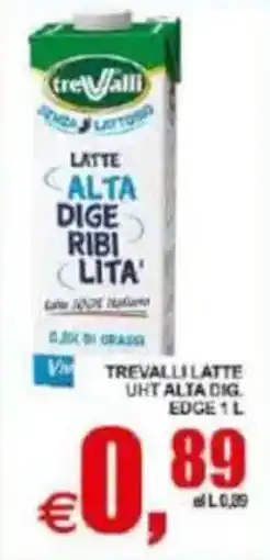 Pewex Trevalli latte UHT alta dig. Edge offerta