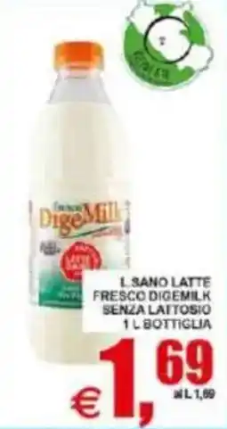 Pewex Latte fresco Digemilk senza lattosio offerta