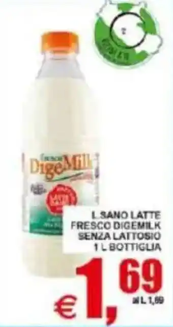 Pewex Latte fresco Digemilk senza lattosio offerta