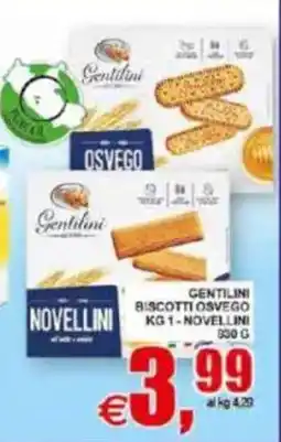 Pewex Gentilini biscotti osvego offerta