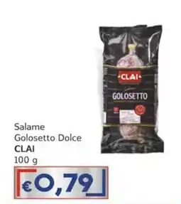 Italy Cash Salame Golosetto Dolce CLAI offerta