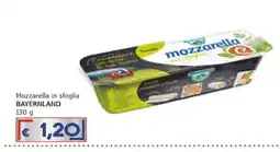 Italy Cash Mozzarella in sfoglia Bayernland offerta