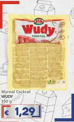 Italy Cash AIA Wudy Würstel Cocktail offerta