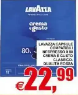 Pewex Lavazza capsule compatibili Nespresso offerta