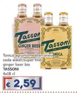 Italy Cash Tonica agrumii mediterranei TASSONI offerta