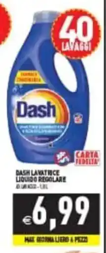 Pim Supermercati Dash lavatrice liquido regolare offerta