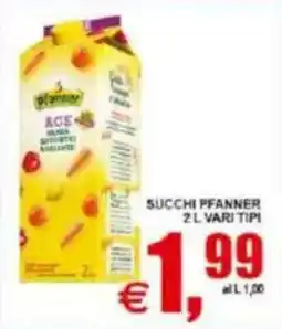 Pewex Succhi Pfanner offerta